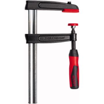 Bessey TGJ2.530+2K - Clamp, Woodworking, F-Style, 2K Handle, Replaceable Pads, 2.5" x 30", 600 Lb