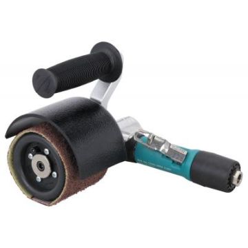 Dynabrade 13300 - Mini-Dynisher Finishing Tool, .4 hp, 7 Degree Offset, 3,200 RPM, Rear Exhaust, 5/8" (16 mm) Dia. Arbor