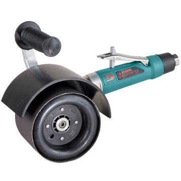 Dynabrade 13450 - Dynisher Finishing Tool, 1 hp, Right Angle, 2,800 RPM, Rear Exhaust, 3/4" (19 mm) Dia. Arbor
