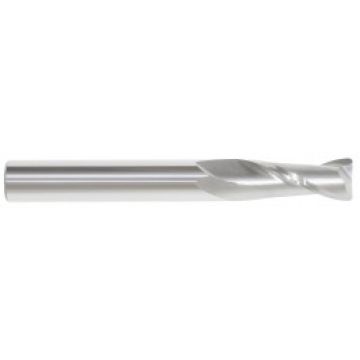 Monster Tool 204-602820 - 3/8" x 2-1/2" x 1" Length of Cut, Corner Radius End Mill, General Purpose, 2 Flute, 30 Degrees Helix, Solid Carbide, 0.015" Radius, Single End, Regular Length, Uncoated
