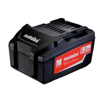 Metabo 625592000 - Battery pack 18V, 5.2Ah Li-Ion