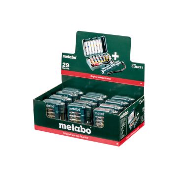 Metabo 626721000 - Bit Box "SP" , 29- Piece + Mini Flash Light