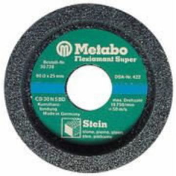 Metabo 630728000 - Grinding Cup Stone, 3-1/8" x 7/8" x 7/8", Silicon Carbide, C30N, Type 6