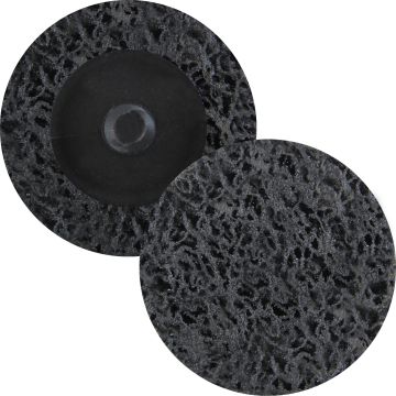 Lehigh Valley Abrasives CS2-CRSR - 2" Non-Woven Quick Change Clean & Strip It Disc (Black / Coarse)