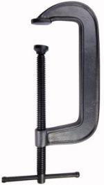 Black BESB9 Bessey 540-2 1/2 Ductile Alloy Cast Clamp with 2 1/2 Capacity x 1 3/4 Throat Depth & 1,100 lb Clamping Force 